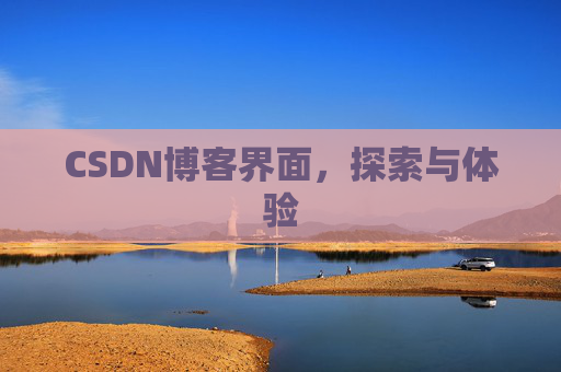 CSDN博客界面，探索与体验
